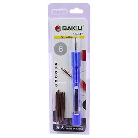Baku BK-327 Cep Telefonu 6 Uçlu Tornavida Seti