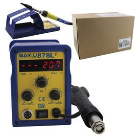 Baku BK-878L2 Digital Isı Ayarlı-Üflemeli Havya