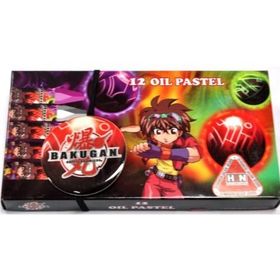 Bakugan 25613 12'li Yağlı Pastel Boya
