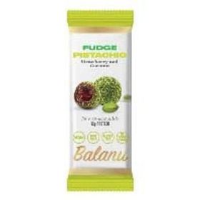 Balanu 55 gr Antep Fıstığı Vişne Dolgulu Bademli Fudge