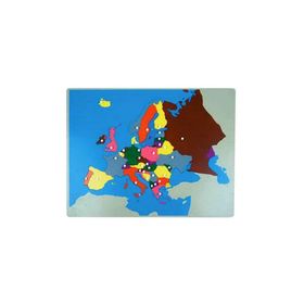Balatoyz Montessori Avrupa Kıtası Haritası Puzzle