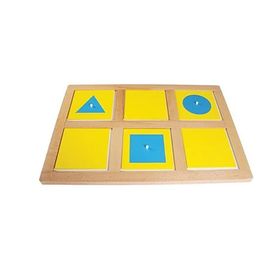 Balatoyz Montessori Geometrik Kartlar Tanıtım Tablası