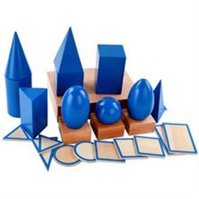 Balatoyz Montessori Mavi Geometrik Cisimler
