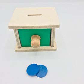 Balatoyz Montessori Toddler Çekmeceli Daire Karar Kutusu