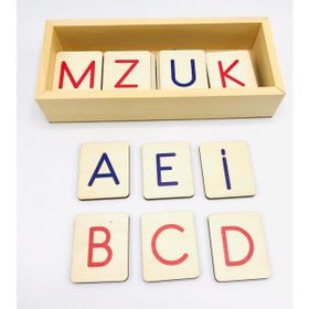 Balatoyz Montessori Türkçe-İngilizce Harfler Alfabe Büyük Harfler