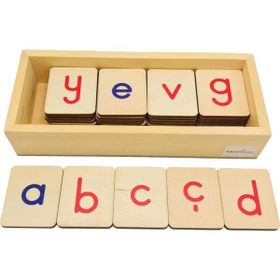 Balatoyz Montessori Türkçe-İngilizce Harfler Alfabe Küçük Harfler