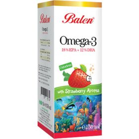Balen 150 ml Çilek Aromalı Omega 3