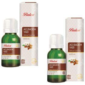 Balen 2x20 ml Acı Badem Yağı