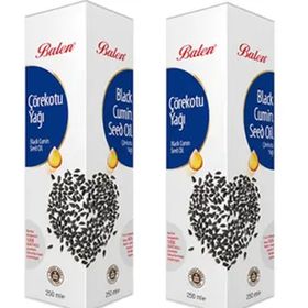 Balen 2x250 ml Doğal Çörek Otu Yağı