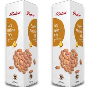 Balen 2x250 ml Doğal Tatlı Badem Yağı