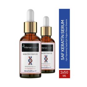 Balen 2x50 ml Keratin Sıvı Keratin Likit Keratin Saç Bakım Keratini