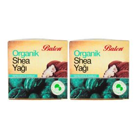 Balen 2x50 ml Organik Shea Butter Karite Yağı