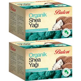 Balen 2x50 ml Organik Shea Butter Karite Yağı