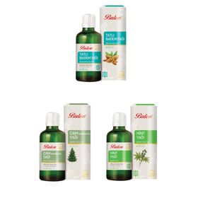 Balen 3x50 ml Badem Yağı + Çam Terebentin Yağı + Hint Yağı