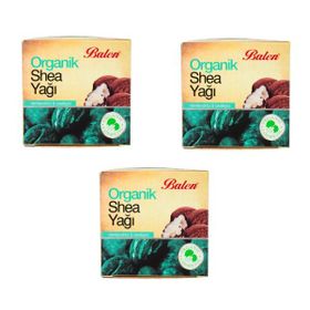 Balen 3x50 ml Organik Shea Butter Karite Yağı