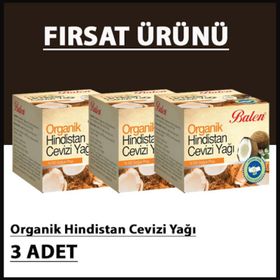 Balen 3x50 ml Organik Shea Butter Karite Yağı