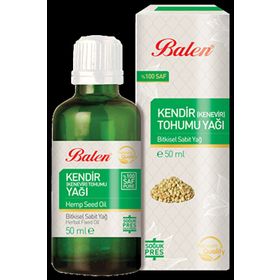 Balen 50 ml Kenevir Tohumu Yağı