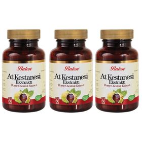 Balen At Kestanesi Ekstraktı 375 mg 3x60 Kapsül