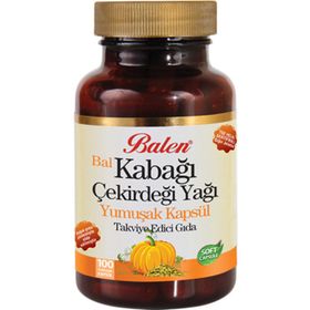 Balen Bal Kabağı Çekirdeği Yağı 100 Kapsül