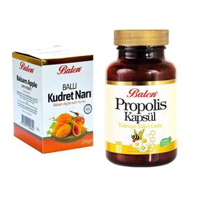 Balen Ballı Kudret Narı 210 gr Macun + Propolis 670 mg 80 Kapsül