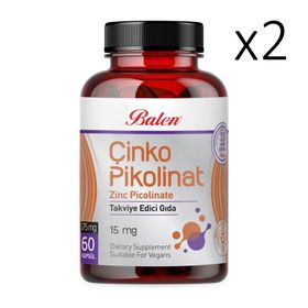 Balen Çinko Pikolinat 2x60 Kapsül