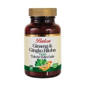 Balen Ginseng Ginkgo Biloba İçeren 120 Tablet