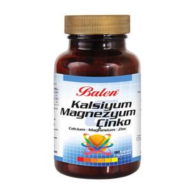 Balen Kalsiyum Magnezyum Çinko 709 mg 5x90 Kapsül