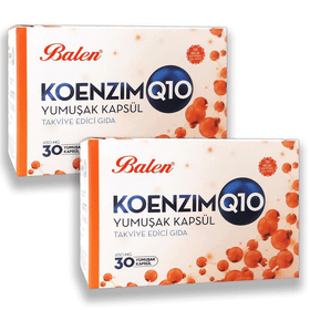 Balen Koenzim Q10 2x30 Yumuşak Kapsül