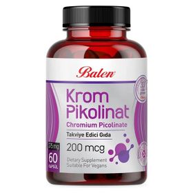 Balen Krom Pikolinat 60 Kapsül