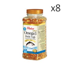 Balen Omega-3 1380 mg 8x200 Kapsül Balık Yağı