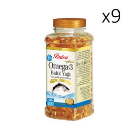 Balen Omega-3 1380 mg İçeren 200 Kapsül Balık Yağı