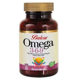 Balen Omega 3-6-9 60 Kapsül 1200 mg Balık Yağı