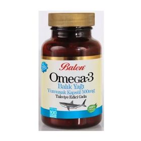 Balen Omega-3 650 mg 100 Kapsül Balık Yağı