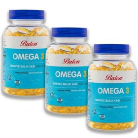 Balen Omega 3 Norveç Balık Yağı İçeren 100 Kapsül