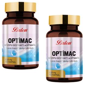 Balen Optimac Gözotu Ekstratı Vitamin 630 mg 2x60 Kapsül
