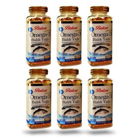 Balen Plus Omega 3 6x200 Kapsül 1380 mg Balık Yağı