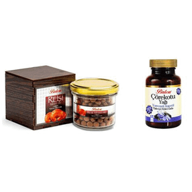 Balen Reishi Mantarı 200 Tablet + Çörek Otu Yağı 1380 mg 80 Kapsül