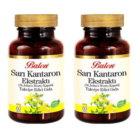 Balen Sarı Kantaron Ekstraktı St. John's Wort 2x60 Kapsül