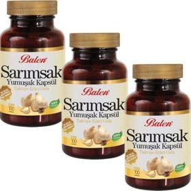 Balen Sarımsak Yağı 3x100 Kapsül