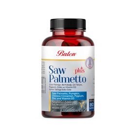 Balen Saw Palmetto Plus 80 Kapsül