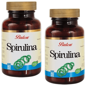 Balen Spirulina 375 mg 2x80 Kapsül