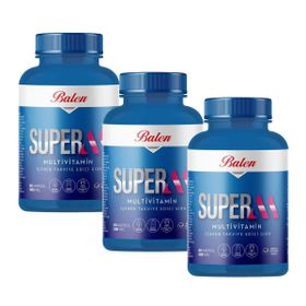 Balen Super-M Multivitamin 585 mg 3x60 Kapsül