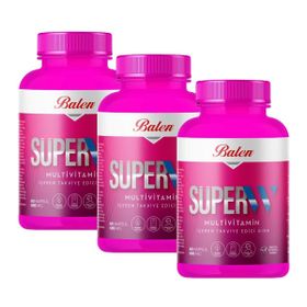 Balen Super-W Multivitamin 585 mg 3x60 Kapsül