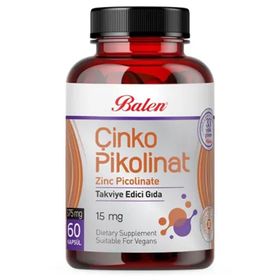 Balen Zinc Picolinate 60 Kapsül