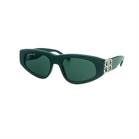 Balenciaga 0095S 019 53 Kadın Cat Eye Yeşil Kemik Güneş Gözlüğü