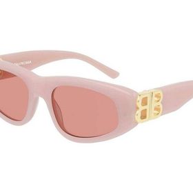 Balenciaga BB0095S 003 Pink Dynasty D Slim Kadın Güneş Gözlüğü