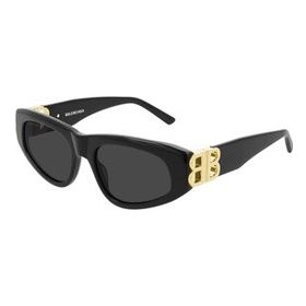 Balenciaga BB0095S001 Siyah Gold Kadın Güneş Gözlüğü