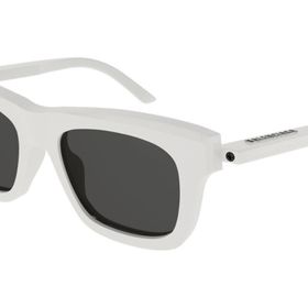 Balenciaga BB0161S 004 Beyaz Siyah Kadın Güneş Gözlüğü
