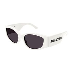 Balenciaga BB0258S 003 58 Beyaz Kadın Güneş Gözlüğü