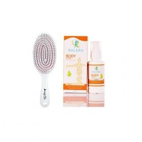 Balera Vücut Losyonu 100ml & Nascita Pro Üç Boyutlu Oval Saç Fırçası